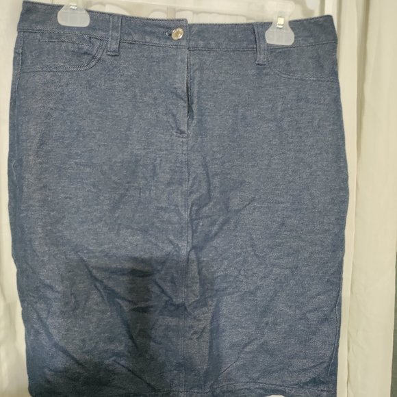 Talbots - Super Soft cloth Mini Skirt - Picture 1 of 6